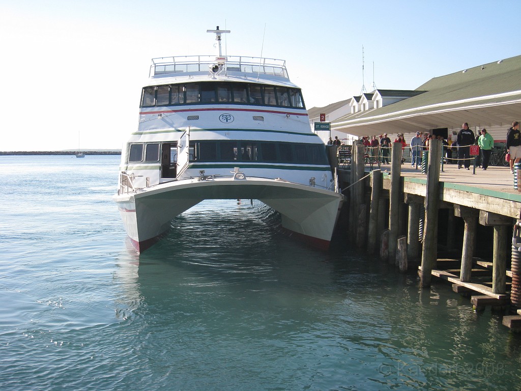 Mackinaw Island Area May 2008 0232.jpg - May 24 2008 a trip to Mackinac City for a 5 M race and a visit to Mackinac Island. A day to the UP, Paradise, Whitefish Point and Tahquamen Falls. This was followed by trips to Petoskey and Charlevoix.